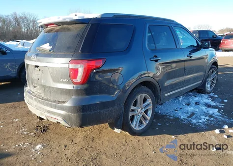 2017 Ford Explorer Xlt from USA, damaged, VIN 1FM5K8D8XHGA96961